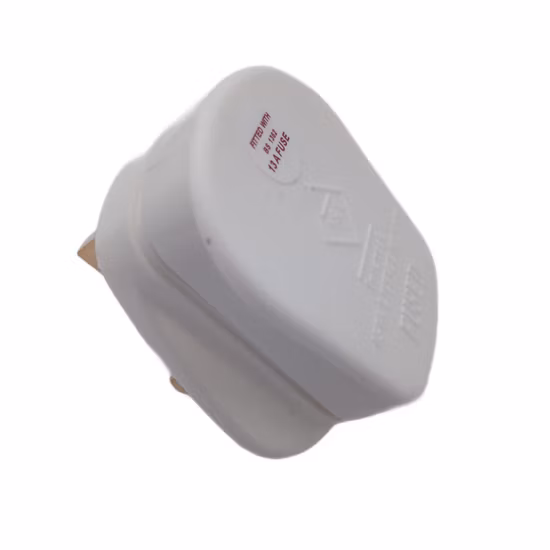 UK Wireable Plug 3 Pins Assemble Wire Cord Power Plug British Electrical 3 Pin 13A Top Plug Fused