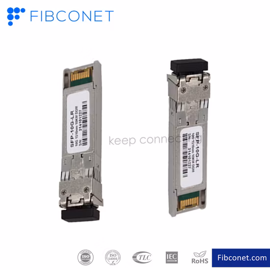 10g 1310nm Lr Optical Single Mode Fiber Optic Transceiver Module SFP