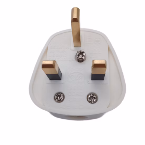 UK Wireable Plug 3 Pins Assemble Wire Cord Power Plug British Electrical 3 Pin 13A Top Plug Fused