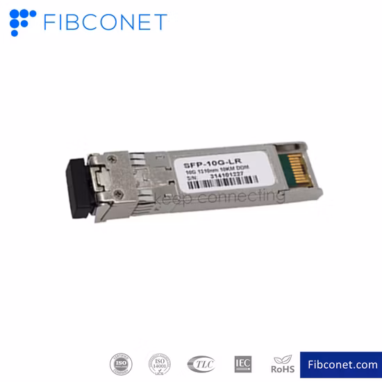 10g 1310nm Lr Optical Single Mode Fiber Optic Transceiver Module SFP