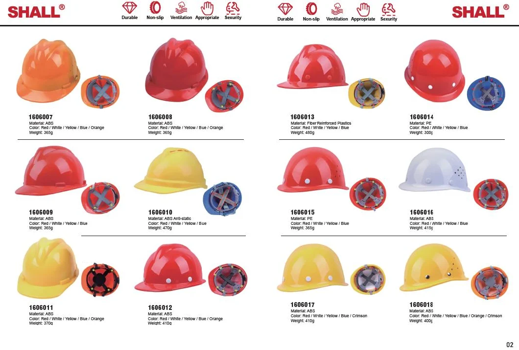 Safety Helmet for Coal Mine Helmets Engineers Chin Strap Head Protection High Visibility Fibre Metal Red Helmets-Aerography Msa