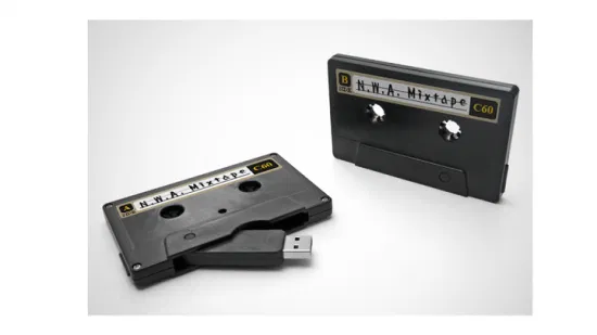 Lecteur de pouce USB à bande magnétique nostalgique 3.0 Cassette de 16 Go 8 Go 4 Go